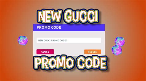 roblox gucci event promo codes